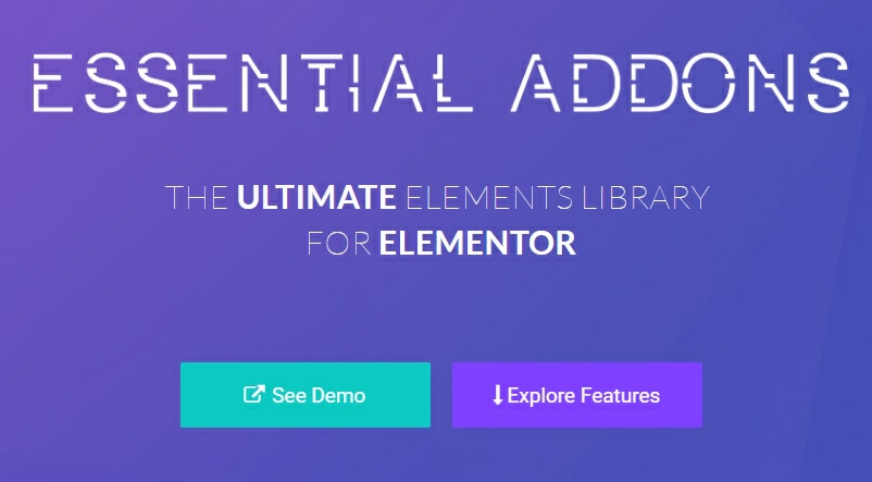 Essential Addons - Most Popular Elements Library For Elementor