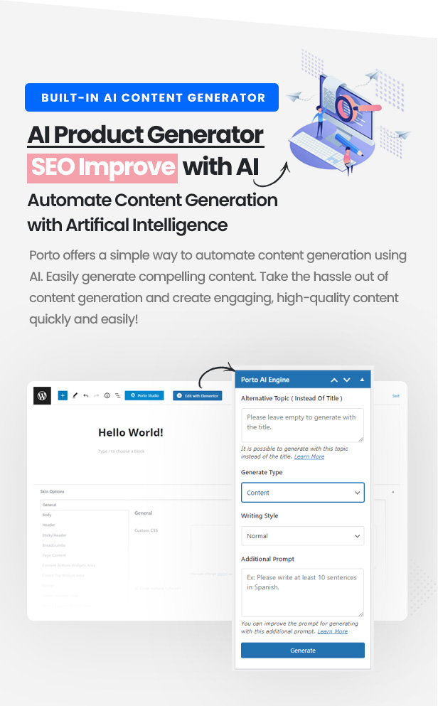 OPENAI, CHATGPT, SEO VỚI AI, AI PRODUCT GENERATOR