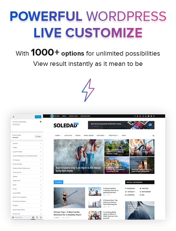 SOLEDAD WORDPRESS BLOG THEME