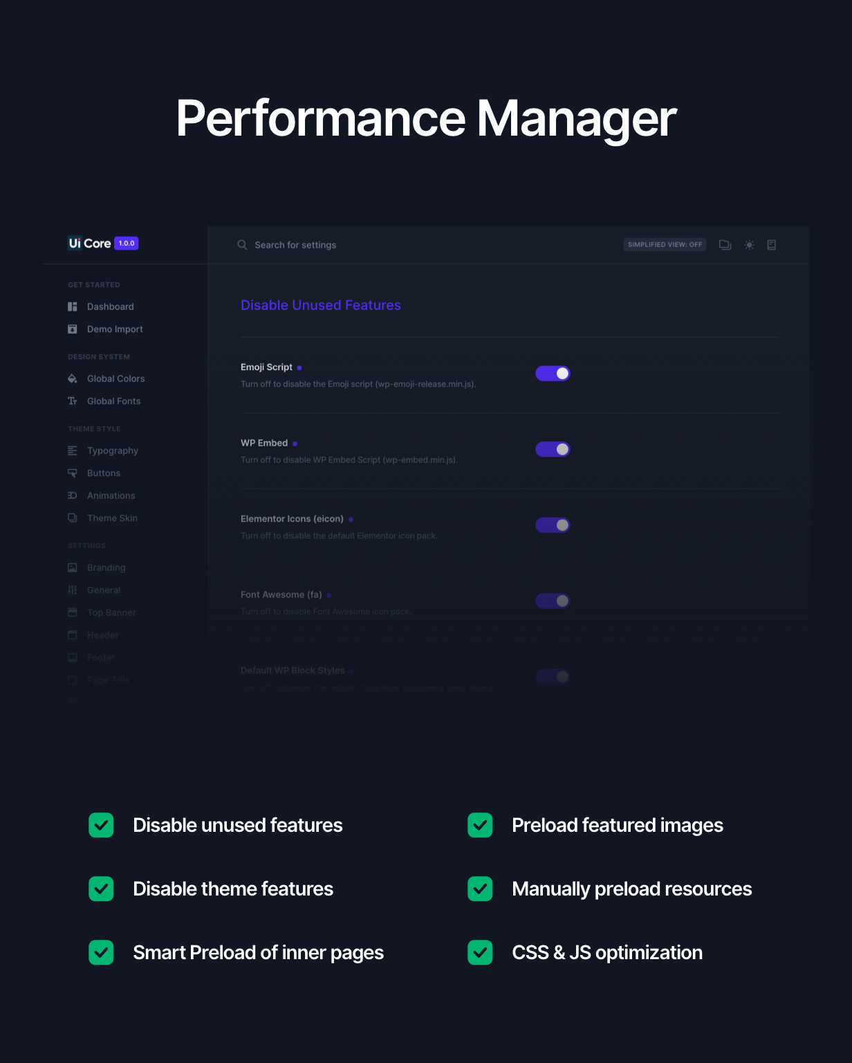 PERFORMANCE MANAGER