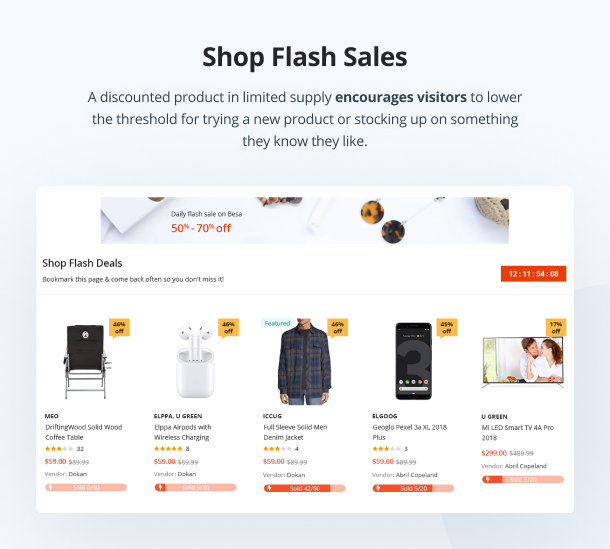 BESA - ELEMENTOR MARKETPLACE WOOCOMMERCE THEME