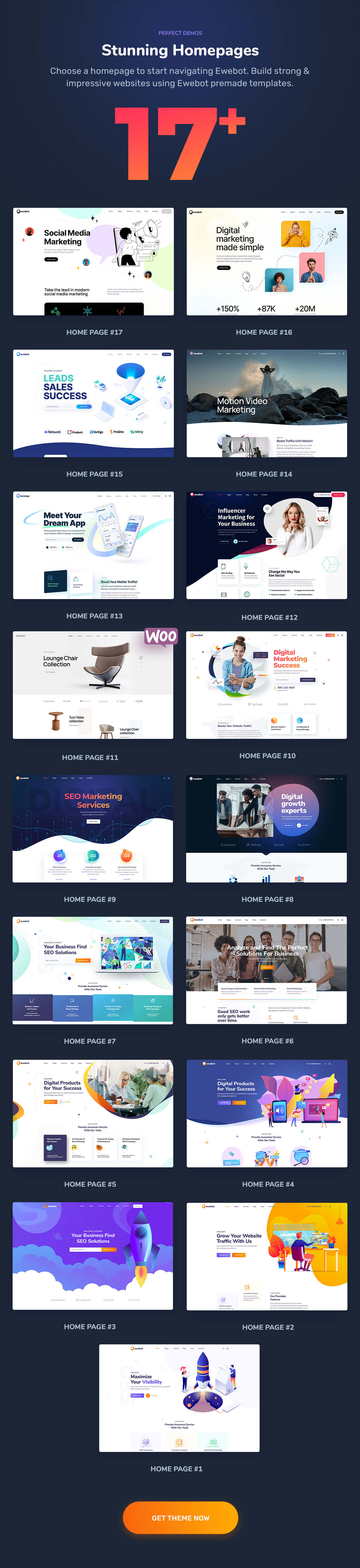 EWEBOT - SEO MARKETING &AMP; DIGITAL AGENCY THEME BY GT3THEMES