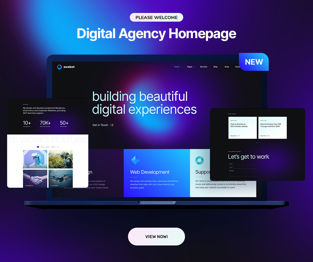 EWEBOT - SEO MARKETING &AMP; DIGITAL AGENCY THEME BY GT3THEMES