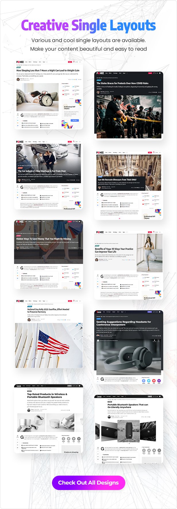 FOXIZ - NEWSPAPER NEWS AND MAGAZINE FOR WORDPRESS