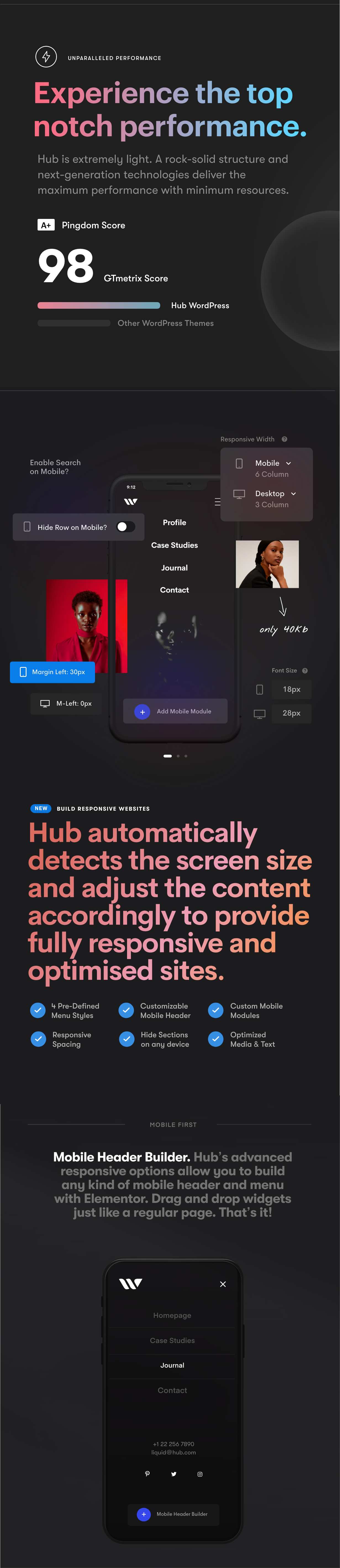 HUB - RESPONSIVE MULTI-PURPOSE WORDPRESS THEME