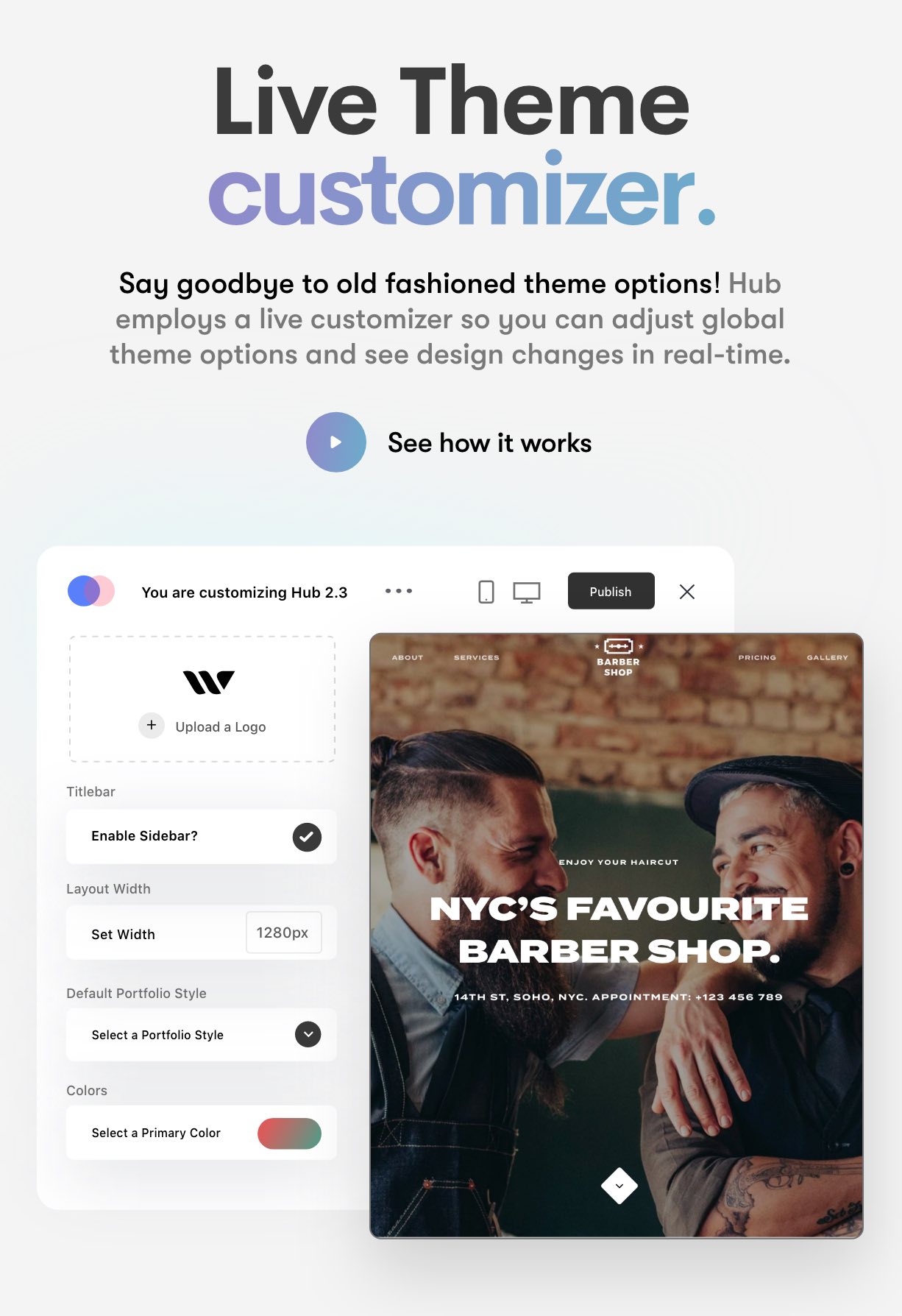 HUB - RESPONSIVE MULTI-PURPOSE WORDPRESS THEME