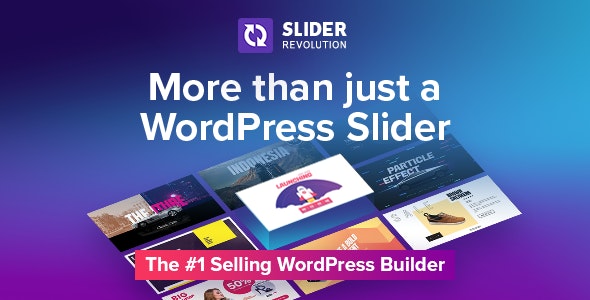 Slider Revolution Responsive WordPress Plugin By ThemePunch