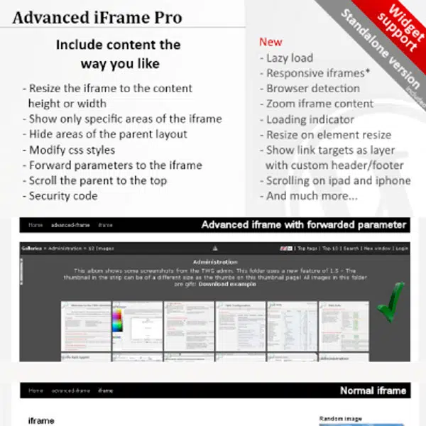 Advanced iFrame Pro