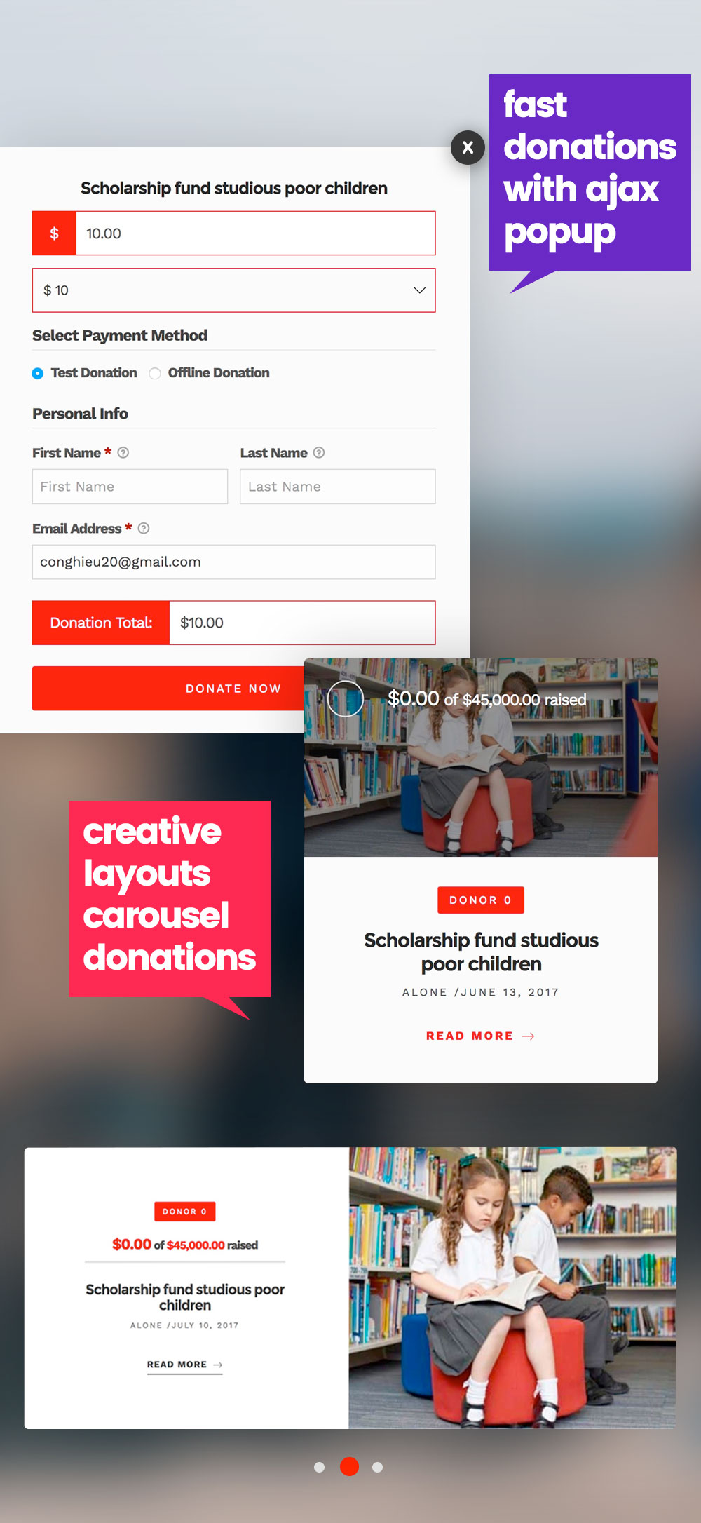 ALONE - CHARITY MULTIPURPOSE NON-PROFIT WORDPRESS THEME