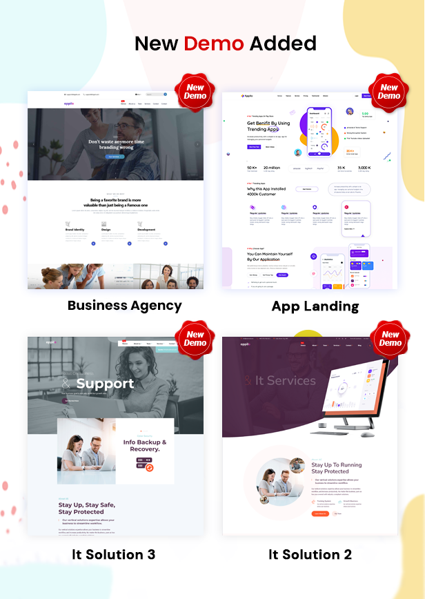 APPILO - APP LANDING PAGE WORDPRESS THEME