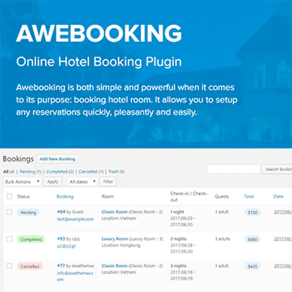 Awebooking-Rules