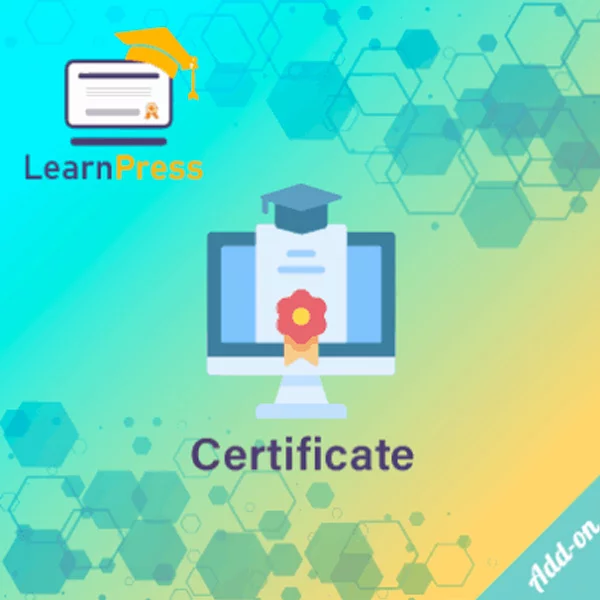 Certificates add-on for LearnPress