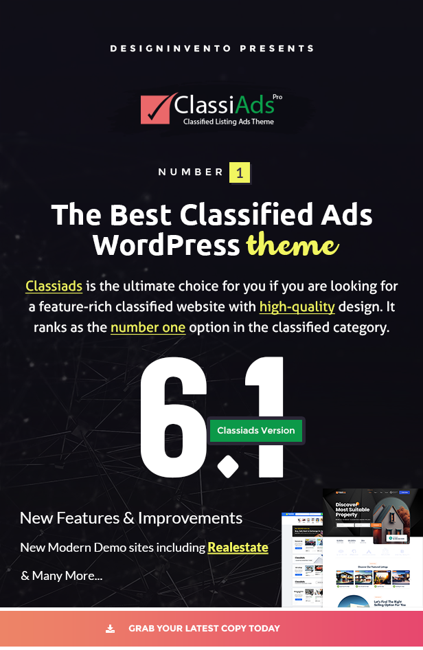 CLASSIADS - BEST CLASSIFIED ADS WORDPRESS THEME