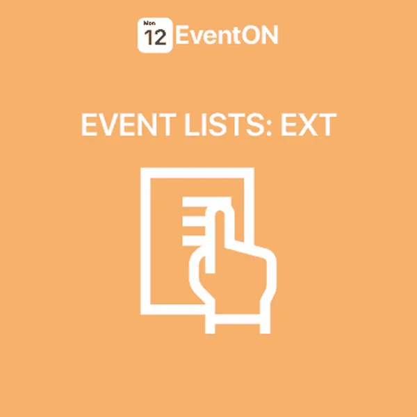 Events Lists Extended Addon