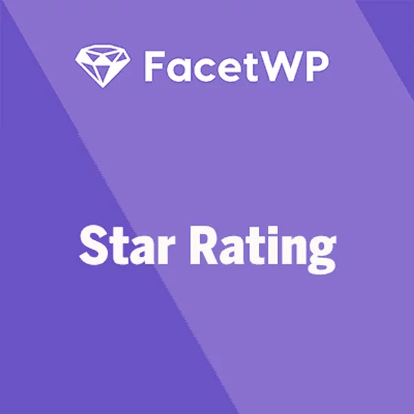 FacetWP Star Rating