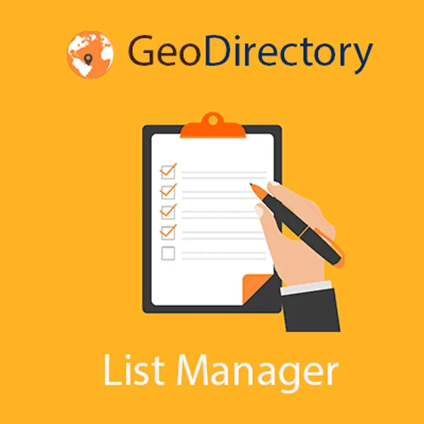 GeoDirectory List Manager