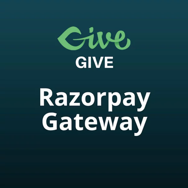 Give Razorpay Gateway