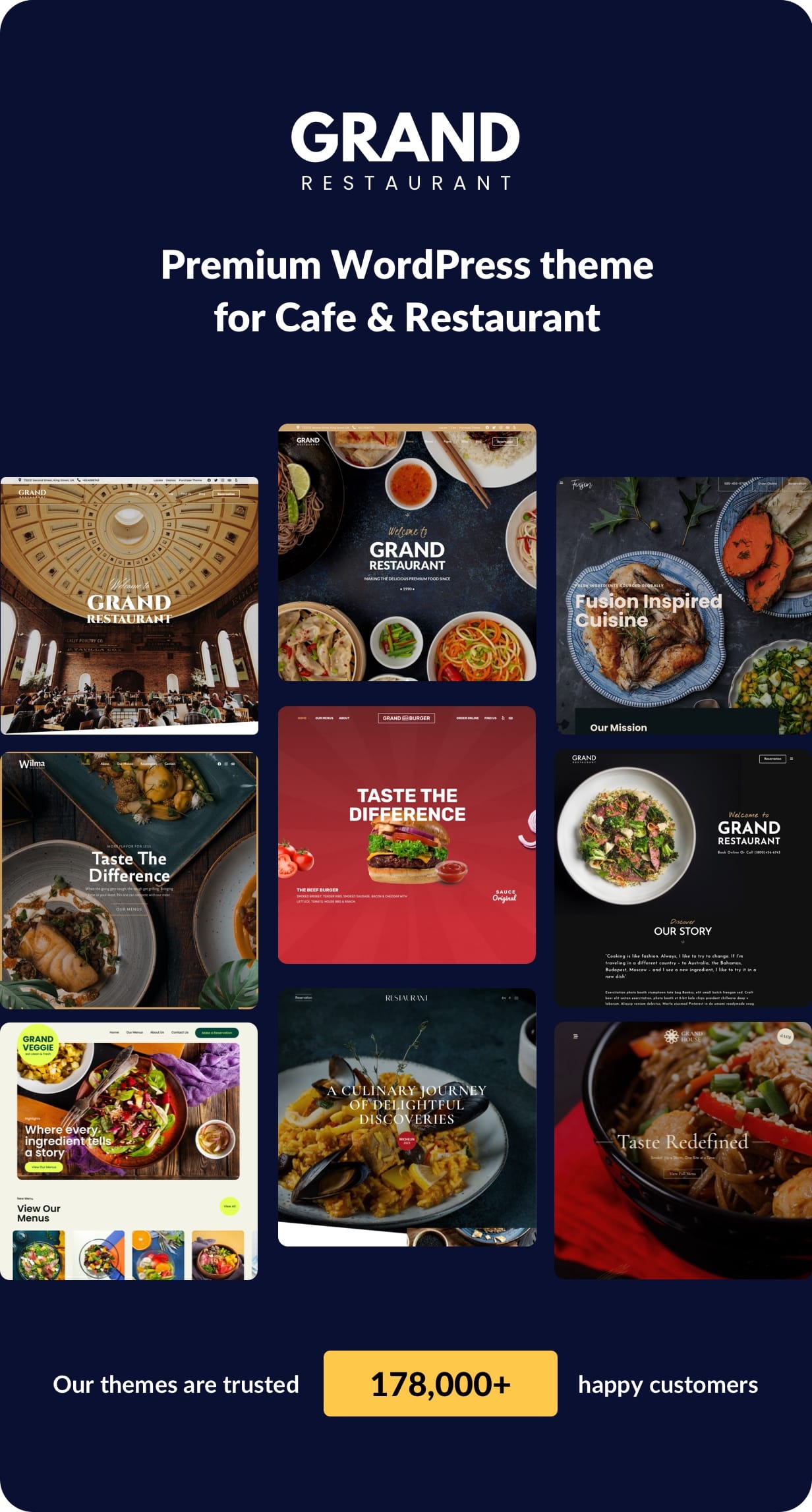 GRAND RESTAURANT - WORDPRESS THEME