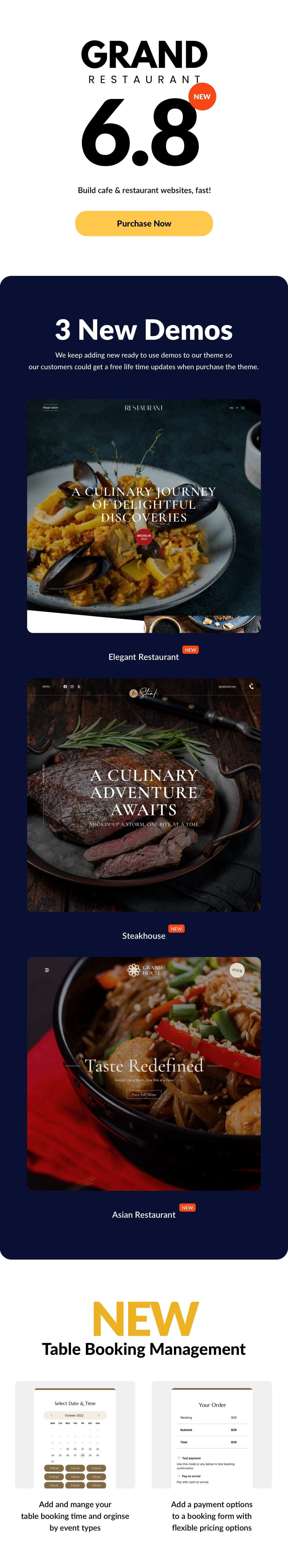 GRAND RESTAURANT - WORDPRESS THEME