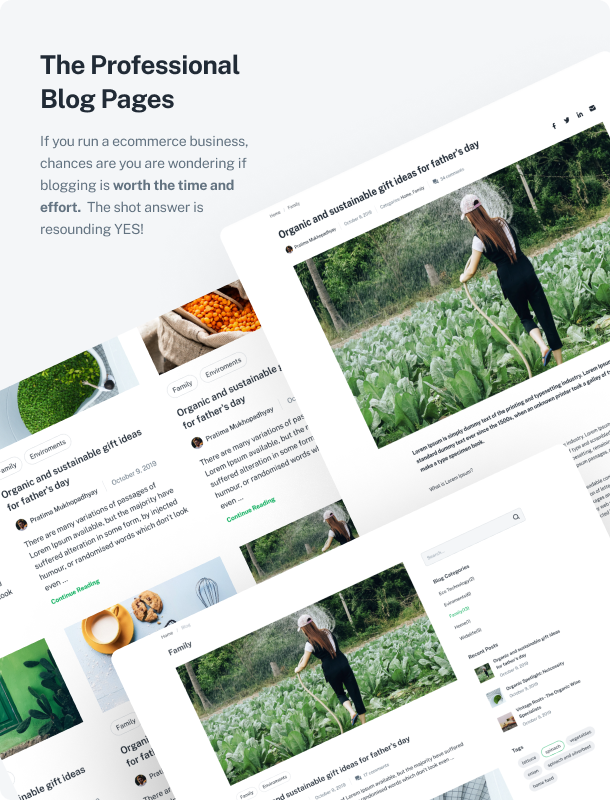 GREENMART - ORGANIC &AMP; FOOD WOOCOMMERCE WORDPRESS THEME