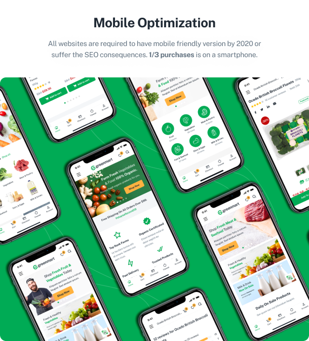 GREENMART - ORGANIC &AMP; FOOD WOOCOMMERCE WORDPRESS THEME