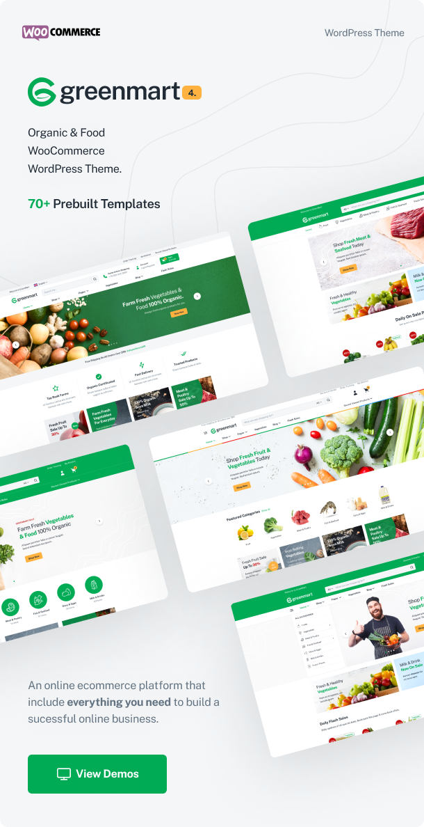 GREENMART - ORGANIC &AMP; FOOD WOOCOMMERCE WORDPRESS THEME