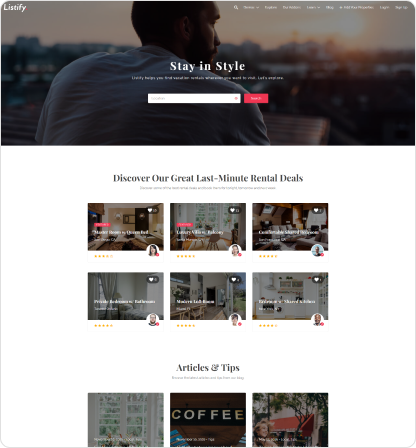 LISTIFY - WORDPRESS DIRECTORY THEMES