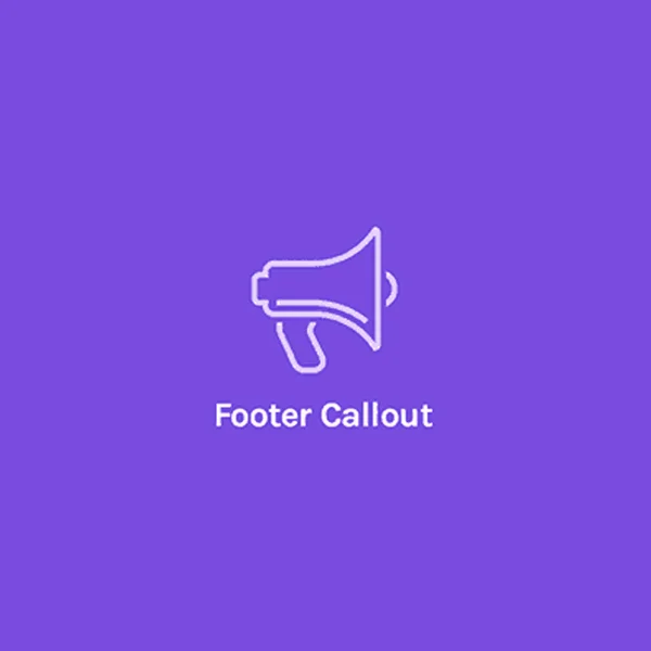 OceanWP Footer Callout