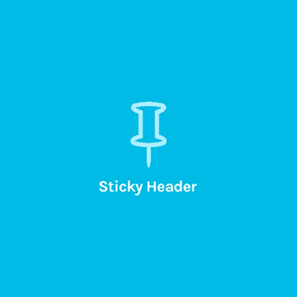 OceanWP Sticky Header