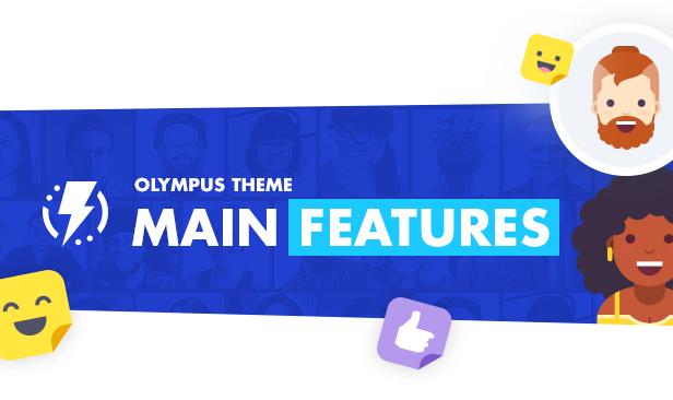 OLYMPUS - POWERFUL BUDDYPRESS THEME FOR SOCIAL NETWORKING