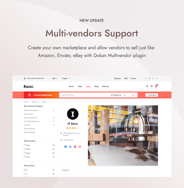 RAZZI - MULTIPURPOSE WOOCOMMERCE WORDPRESS THEME