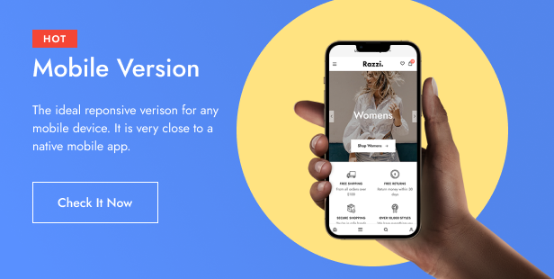 RAZZI - MULTIPURPOSE WOOCOMMERCE WORDPRESS THEME
