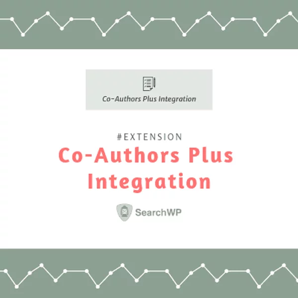 SearchWP Co-Authors Plus Integration