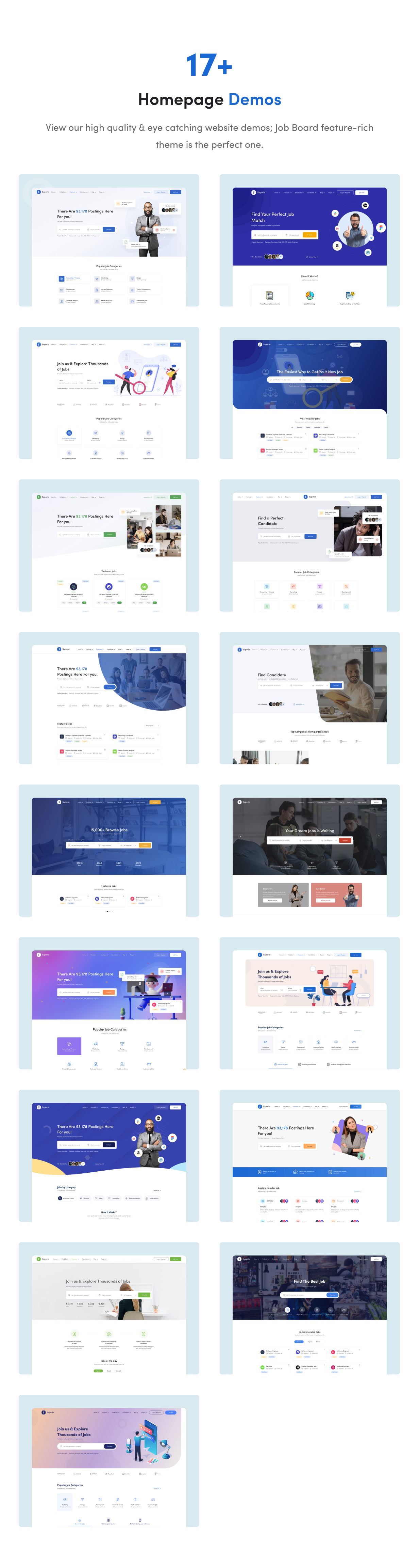 SUPERIO - JOB BOARD WORDPRESS THEME