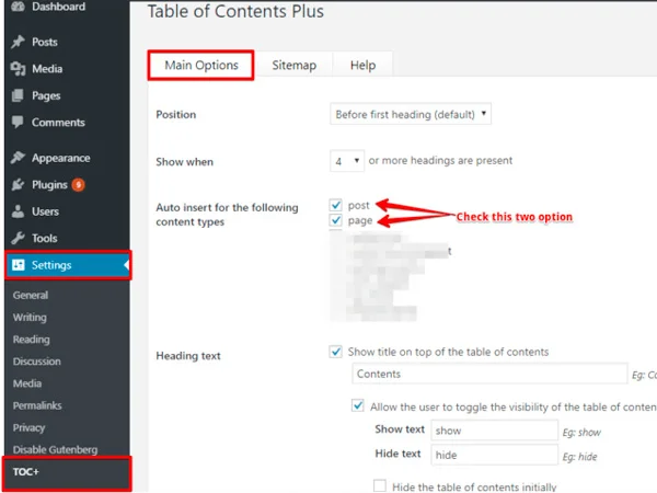 TABLE-OF-CONTENT-PLUS