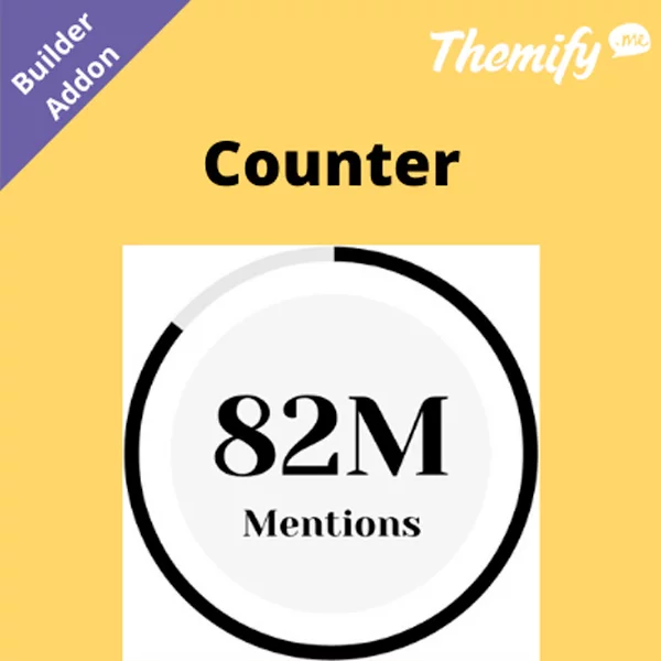 Themify Builder Counter Addon