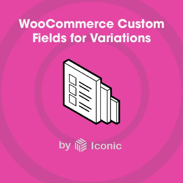 WooCommerce Custom Fields for Variations