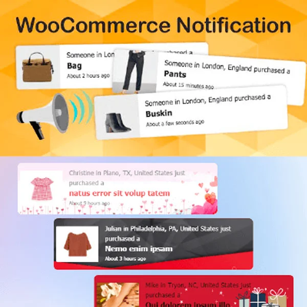 WooCommerce Notification