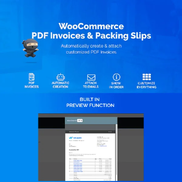 WooCommerce PDF Invoices & Packing Slips