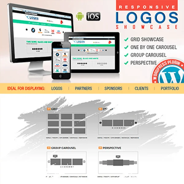 WordPress Logos Showcase