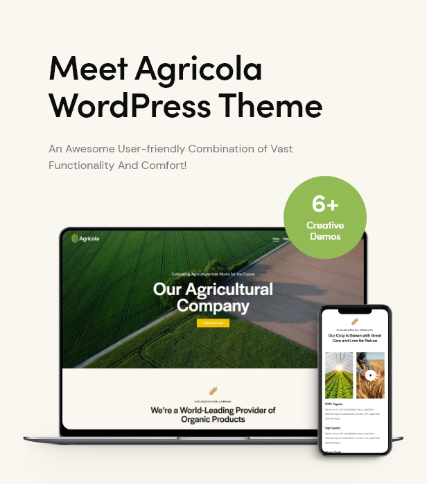 TẢI MIỄN PHÍ AGRICOLE - ORGANIC FOOD &AMP; AGRICULTURE WORDPRESS THEME