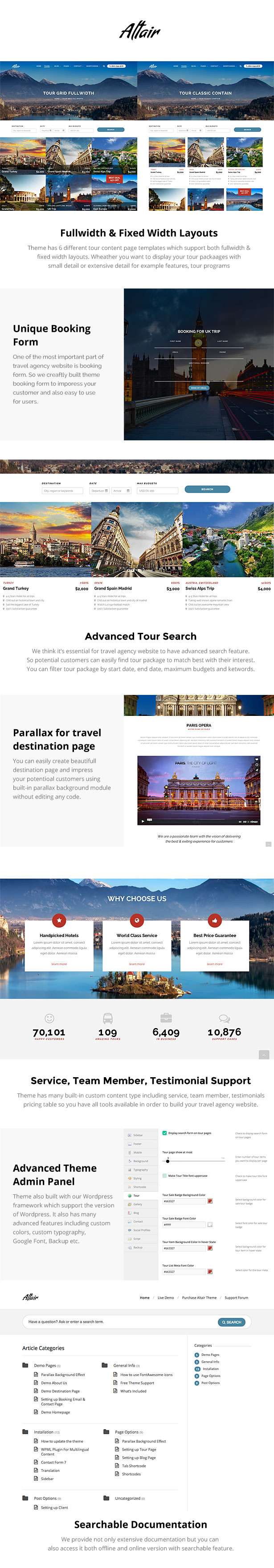 TẢI MIỄN PHÍ ALTAIR | TRAVEL AGENCY WORDPRESS THEME