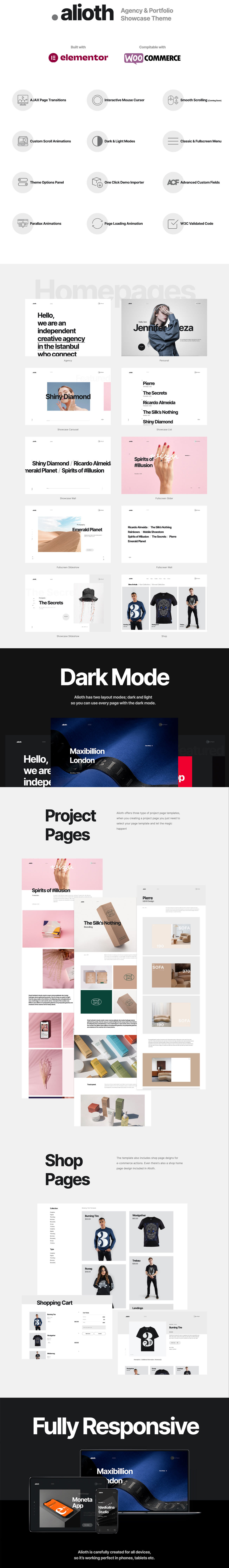 TẢI MIỄN PHÍ ALIOTH - AGENCY &AMP; PORTFOLIO SHOWCASE THEME